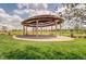 Relaxing community gazebo with shaded seating and picnic tables at 752 Drammatico Pl, Henderson, NV 89011