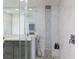 Modern bathroom with a large walk-in shower at 9542 Gainey Ranch Ave, Las Vegas, NV 89147