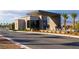 Modern gated entrance to the community at 9911 Spinel Pl, Las Vegas, NV 89143