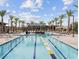 Resort-style pool with lounge chairs at 9911 Spinel Pl, Las Vegas, NV 89143