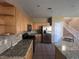 Kitchen with granite countertops and stainless steel appliances at 10488 Beckaville Ave, Las Vegas, NV 89129