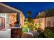 Stone outdoor kitchen and patio area at 156 Ozuna Ct, Las Vegas, NV 89183