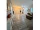 Bright dining room with hardwood floors and a chandelier at 156 Ozuna Ct, Las Vegas, NV 89183