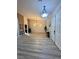 Formal dining room showcasing a chandelier and hardwood floors at 156 Ozuna Ct, Las Vegas, NV 89183