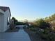 Backyard patio with gravel and plants at 2416 Weaverville Dr, Henderson, NV 89044