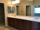 Double vanity bathroom with ample storage at 2416 Weaverville Dr, Henderson, NV 89044