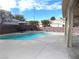 Inviting pool area with patio, offering a relaxing outdoor space at 2525 Huber Heights Dr, Las Vegas, NV 89128