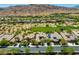 Aerial view of community and golf course at 2623 Turtle Head Peak Dr, Las Vegas, NV 89135