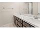 Modern bathroom with double vanity and elegant finishes at 2623 Turtle Head Peak Dr, Las Vegas, NV 89135