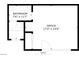 Floor plan showing office and bath at 2623 Turtle Head Peak Dr, Las Vegas, NV 89135