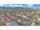 Aerial view of houses in a community with mountain backdrop at 295 Blackstone River Ave, Las Vegas, NV 89148