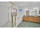 Bathroom with double vanity, soaking tub, and shower at 295 Blackstone River Ave, Las Vegas, NV 89148