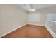 Simple dining room featuring hardwood floors and neutral walls at 295 Blackstone River Ave, Las Vegas, NV 89148