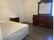 Bedroom with a double bed, dresser, and nightstand at 307 E Van Wagenen St, Henderson, NV 89015