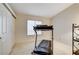 Small bedroom with treadmill and closet at 408 Matecumbe Way, Boulder City, NV 89005