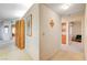 Bright hallway with access to bedrooms and other rooms at 408 Matecumbe Way, Boulder City, NV 89005