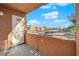 Private patio with view of parking lot at 4730 E Craig Rd # 2158, Las Vegas, NV 89115