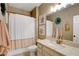 Clean bathroom with updated vanity and fixtures at 5805 Vibrant Violet Ct, Las Vegas, NV 89130