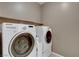 Laundry room with washer and dryer at 5805 Vibrant Violet Ct, Las Vegas, NV 89130