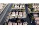 Bird's eye view of neighborhood with townhouses at 6074 Lazarro Ct, Las Vegas, NV 89139