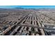 High-altitude aerial view of a large residential area at 6074 Lazarro Ct, Las Vegas, NV 89139