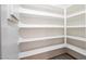 Bright and spacious pantry with ample shelving at 6641 Hurkling Stone Ave, Las Vegas, NV 89139