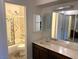 Bathroom with shower/tub combo and double vanity at 730 S Royal Crest Cir # 445, Las Vegas, NV 89169