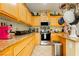 Well-equipped kitchen featuring granite countertops and ample cabinetry at 7317 Wild Roar Ave, Las Vegas, NV 89129