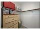 Large closet with shelves and dresser at 7336 N Decatur Blvd # 2, Las Vegas, NV 89131