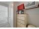 Spacious closet with shelves and dresser at 7336 N Decatur Blvd # 2, Las Vegas, NV 89131