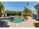 Inviting pool with spa, surrounded by landscaping and patio at 7880 Dana Point Ct, Las Vegas, NV 89117