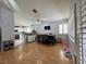 Hardwood floor dining room with kitchen and Gathering room access at 8116 Sedona Sunset Dr, Las Vegas, NV 89128