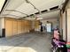 Spacious garage with ample storage and overhead door at 8116 Sedona Sunset Dr, Las Vegas, NV 89128