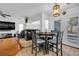 Cozy breakfast nook with a view of the backyard pool at 8529 Copper Knoll Ave, Las Vegas, NV 89129