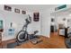 Home gym with elliptical and access to bedroom at 8529 Copper Knoll Ave, Las Vegas, NV 89129