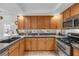 Well-equipped kitchen with stainless steel appliances and ample counter space at 8529 Copper Knoll Ave, Las Vegas, NV 89129