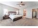 Main bedroom with ensuite bathroom and plenty of space for furniture at 8595 Old Daylily Ln, Las Vegas, NV 89113