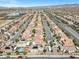 Wide aerial view showing the community and the property's location at 8862 Nannette Marie Ct, Las Vegas, NV 89148