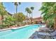 Refreshing community pool with lounge chairs at 9000 Las Vegas Blvd # 2222, Las Vegas, NV 89123