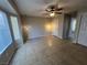 Second living area with tile floors and ceiling fan at , Henderson, NV 89014