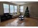 Living room features tile floors and neutral color palette at 10046 Dancing Lasso Ct, Las Vegas, NV 89178