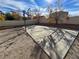 Spacious backyard featuring a basketball court at 1113 Dawn Valley Dr, North Las Vegas, NV 89031