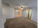 Large bonus room with built-in cabinets at 1113 Dawn Valley Dr, North Las Vegas, NV 89031