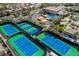 Well-maintained tennis courts available for residents' enjoyment at 140 Cora Hills Ct, Las Vegas, NV 89148