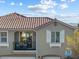 Private balcony with patio furniture, offering scenic views at 20 Red Oak Canyon St # 3, Henderson, NV 89012