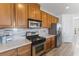 Well-equipped kitchen with stainless steel appliances at 20 Red Oak Canyon St # 3, Henderson, NV 89012