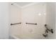 Bathroom with tiled bathtub and grab bars at 2300 Silverado Ranch Blvd # 1070, Las Vegas, NV 89183