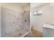 Bathroom with a large tiled shower and vanity at 3217 Joann Way, Las Vegas, NV 89108