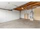 Garage with ample storage cabinets and shelving at 392 Dooley Dr, Henderson, NV 89015