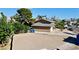 Aerial view of house, yard, and street, showcasing the property's location at 3950 Ventura Way, Las Vegas, NV 89121